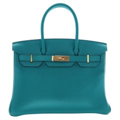Birkin 30 GHW Hermès Vert Verone Togo 2016