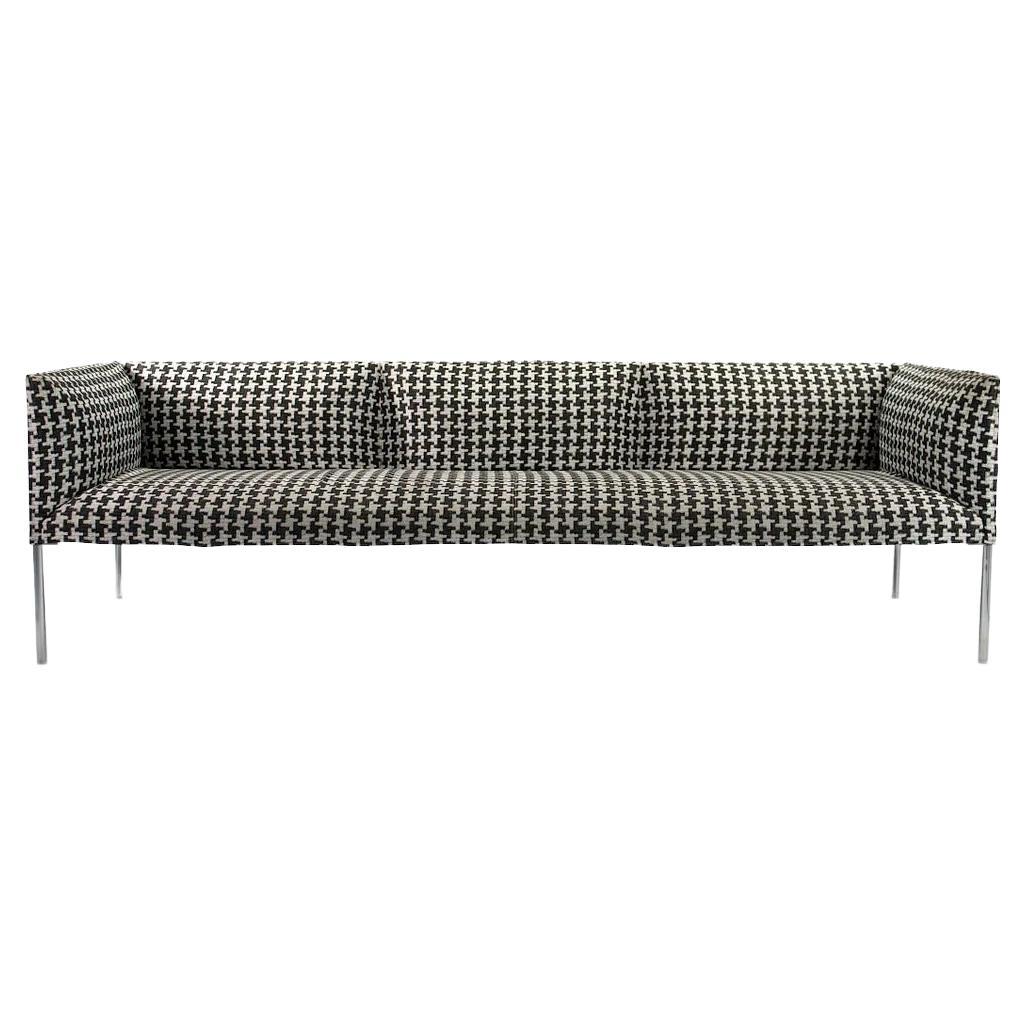 Sofa Hollow 2016 de Patricia Urquiola pour B&B Italia en tissu pied-de-poule en vente