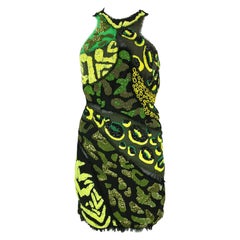 2016 Iconic Versace Embellished mini dress as seen on InStyle cover EU 38