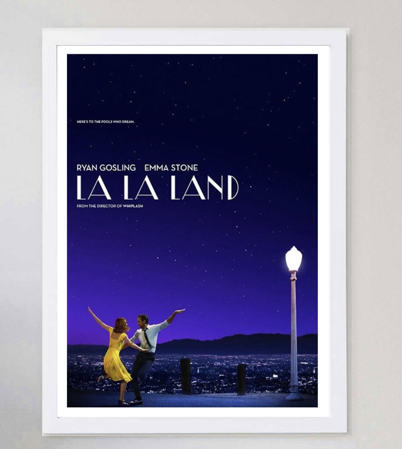 2016 La La Land Original Vintage Poster In Good Condition For Sale In Winchester, GB