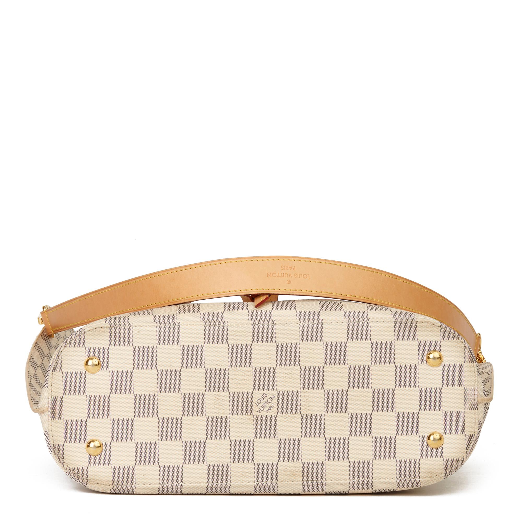 2016 Louis Vuitton Beige Damier Azur Coated Canvas Girolata In Excellent Condition In Bishop's Stortford, Hertfordshire