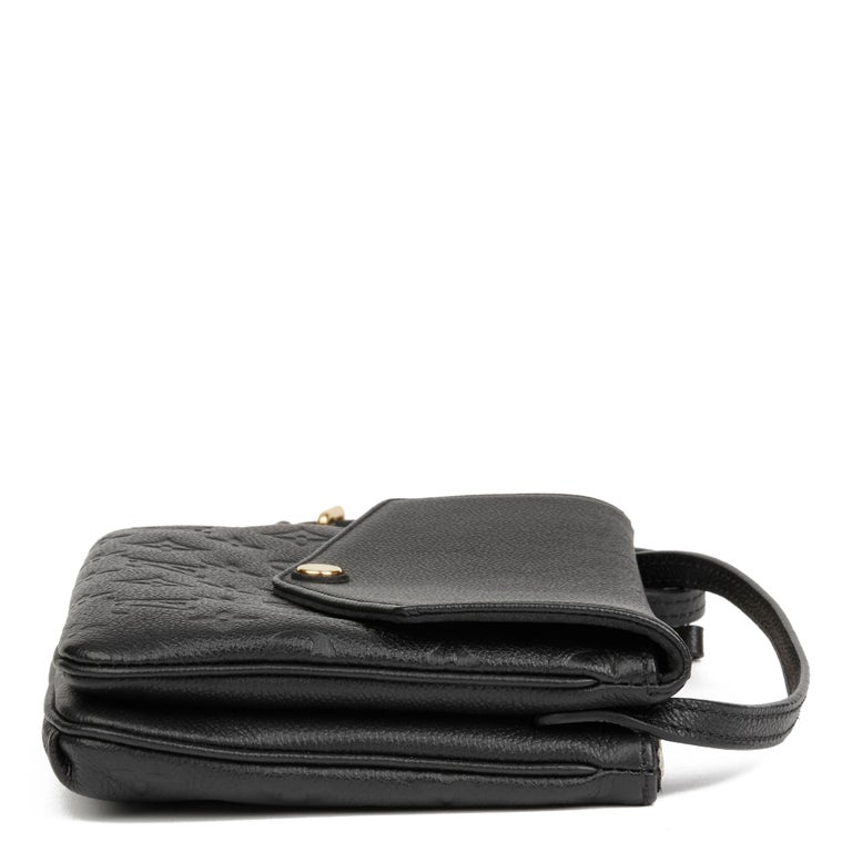 Louis Vuitton Monogram Empreinte Twinset Shoulder Bag (SHF-21462