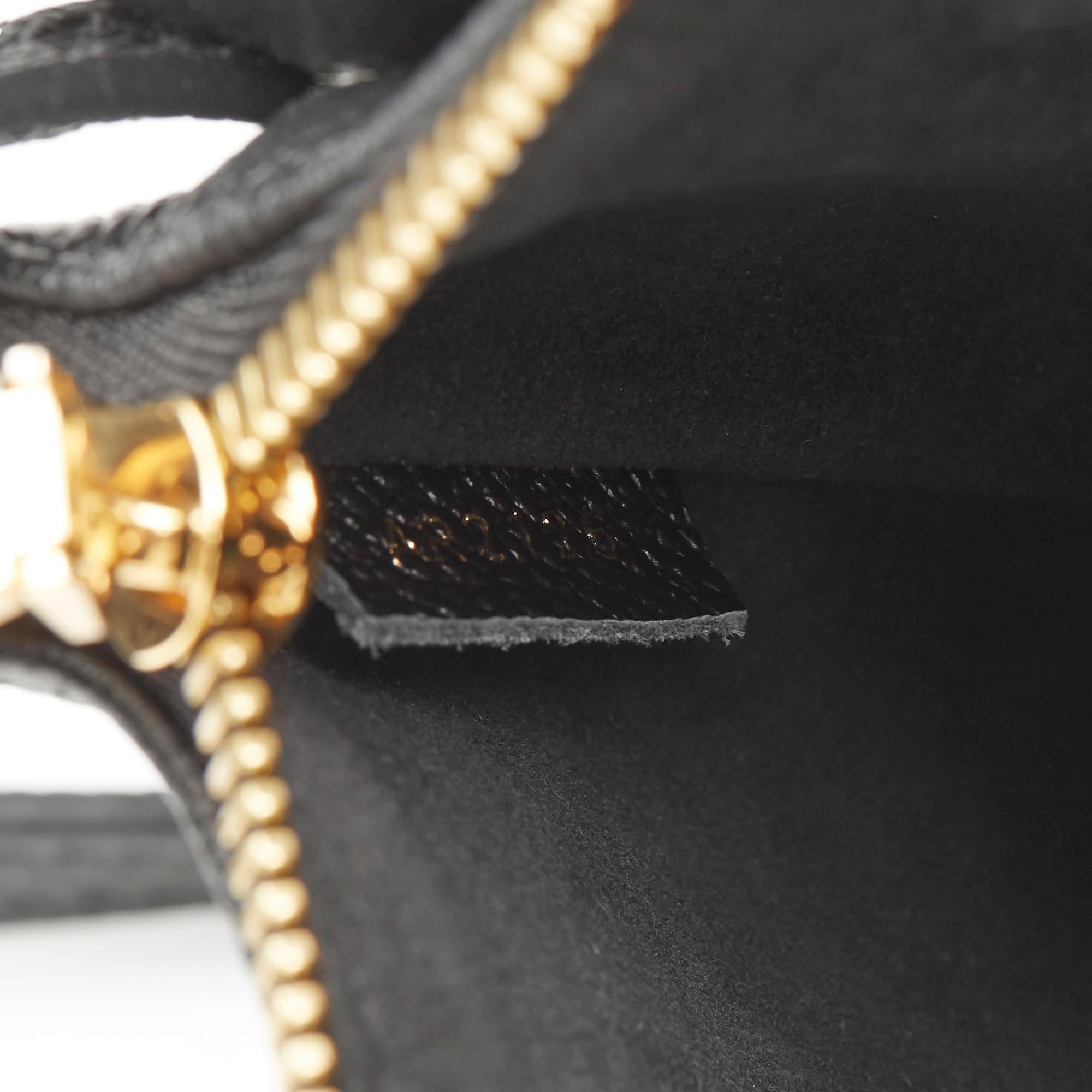 2016 Louis Vuitton Black Monogram Empreinte Leather Twinset 2