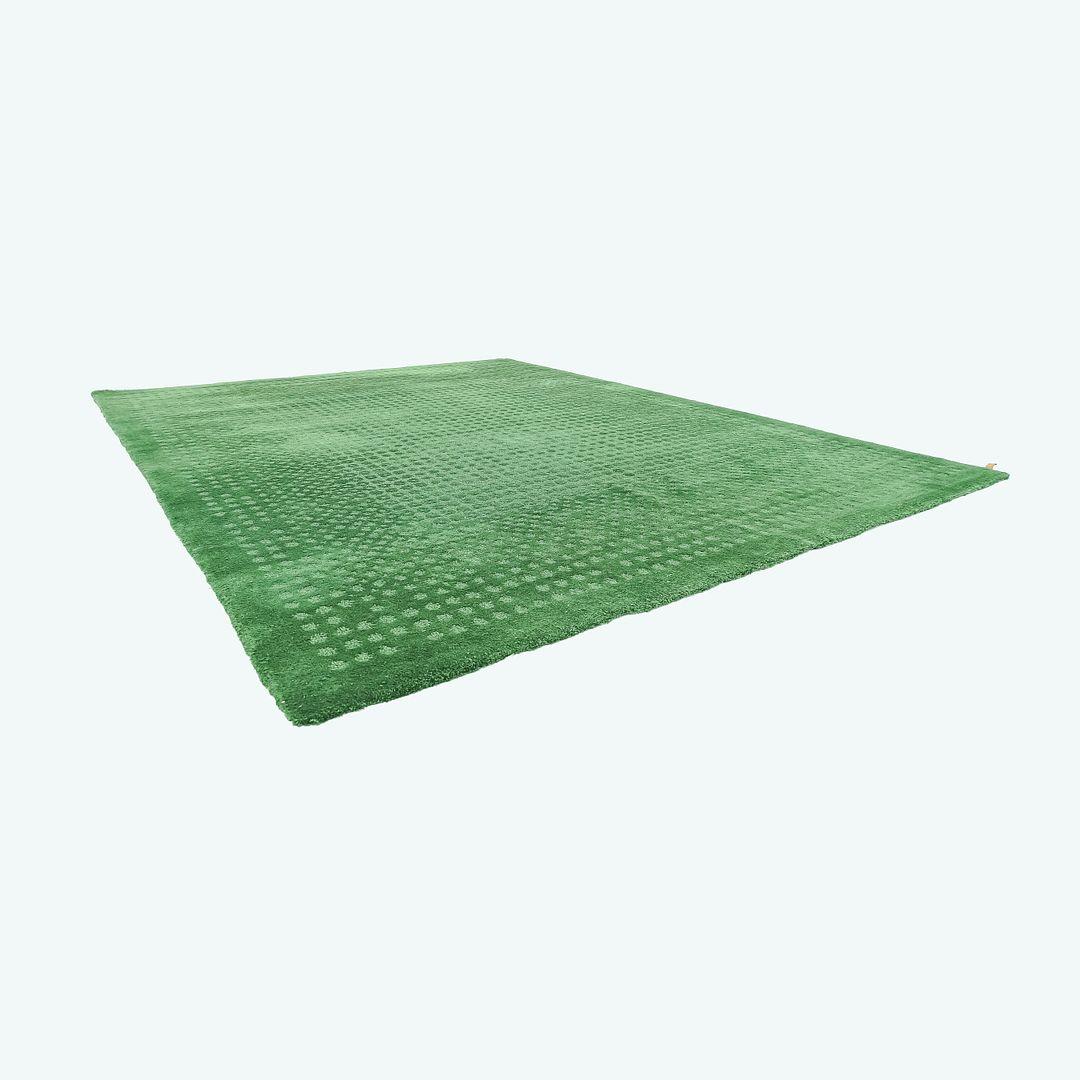 2016 Maja Johansson Starander for Kasthall #57 Pearl Green 301 Rug 8 x 10 ft In Excellent Condition For Sale In Philadelphia, PA