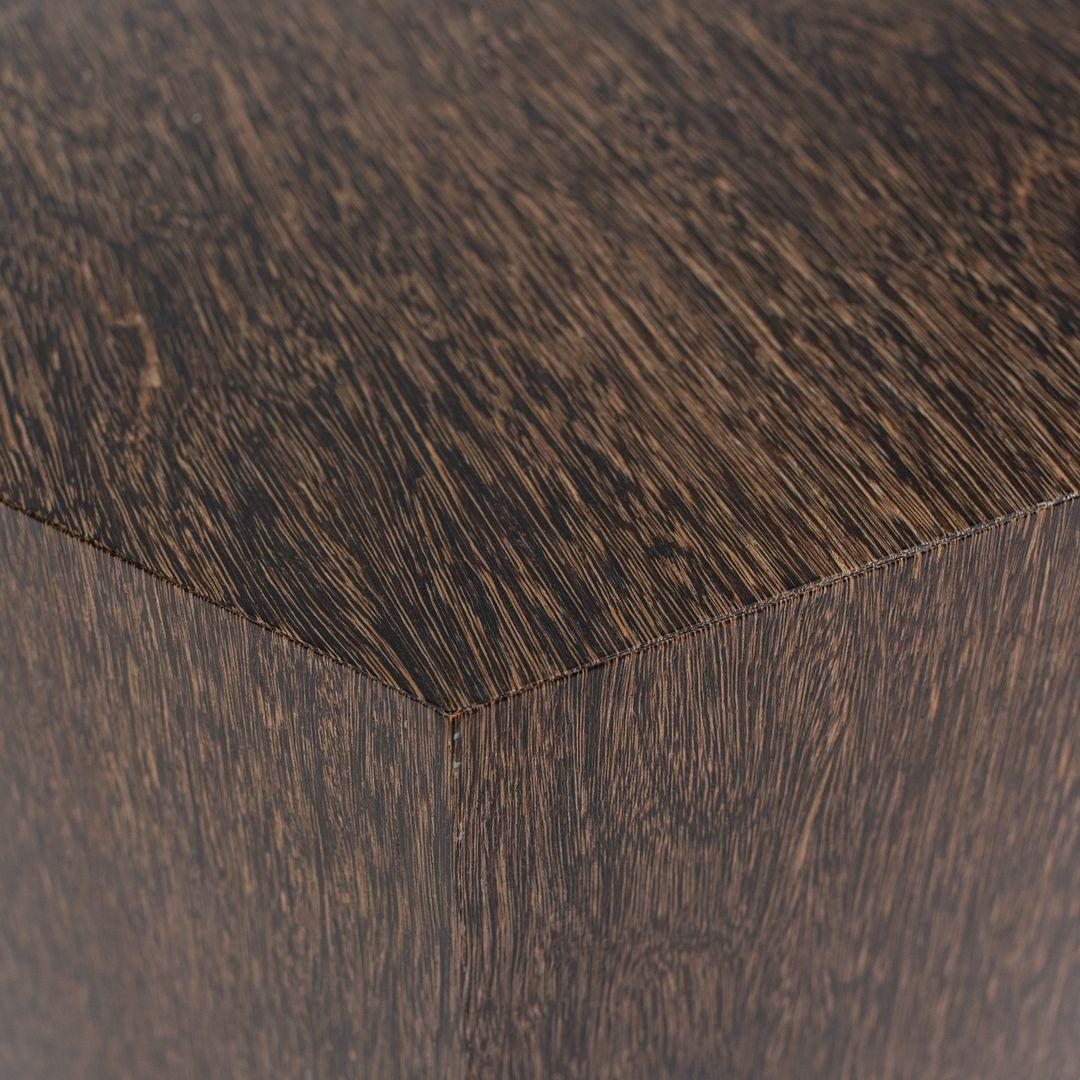 Modern 2016 Minotti Aeron Small Side / End Table by Rodolfo Dordoni in Wenge For Sale