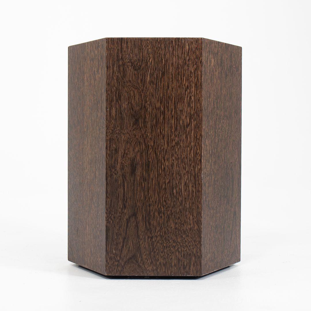 Italian 2016 Minotti Aeron Small Side / End Table by Rodolfo Dordoni in Wenge For Sale