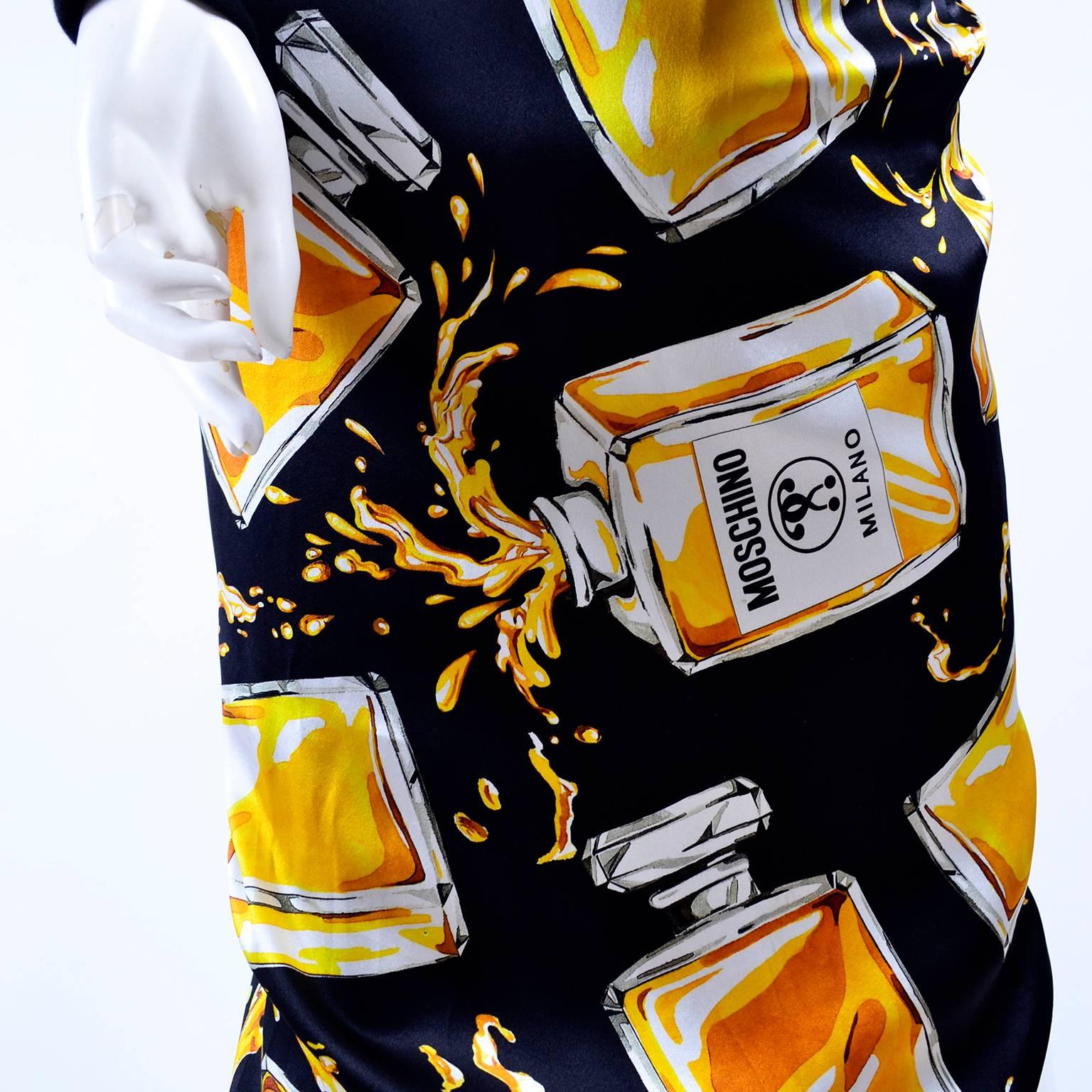 2016 Moschino Couture Dress in Satin 2016 Moschino Couture Dress in Satin