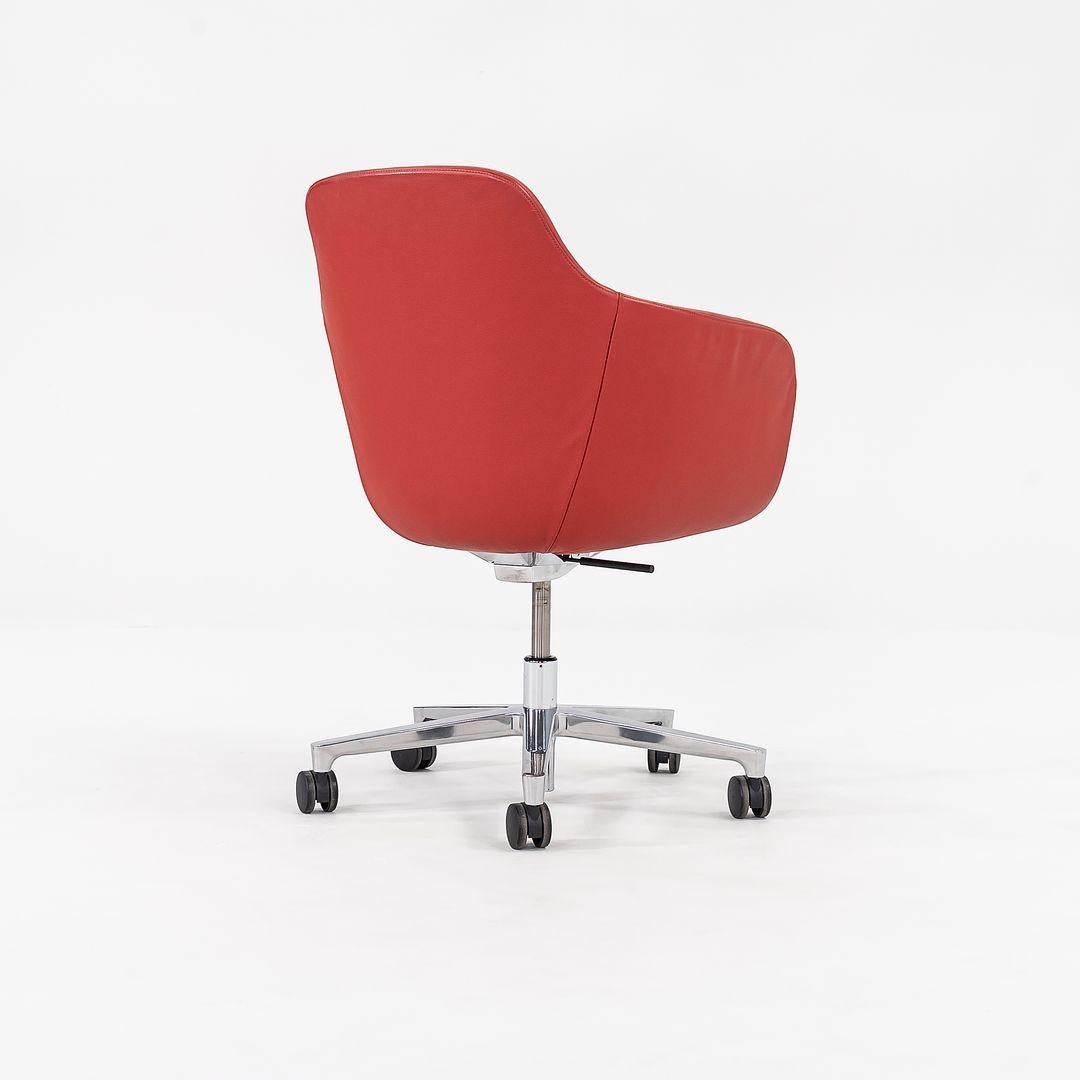 American 2016 Naoto Fukasawa for Geiger Saiba Mid Back Desk Chairs w/ Pneumatic Lift For Sale