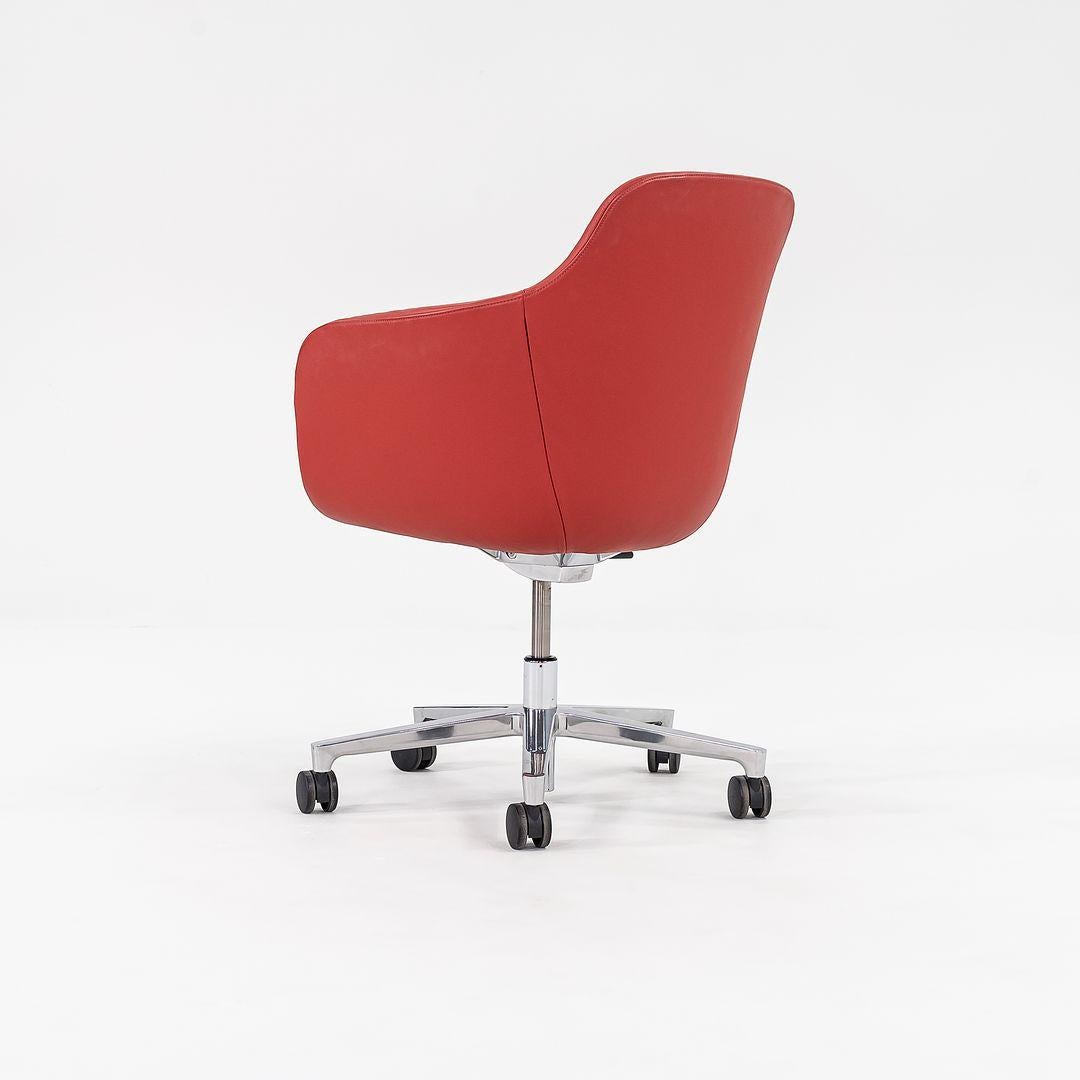 Contemporary 2016 Naoto Fukasawa for Geiger Saiba Mid Back Desk Chairs w/ Pneumatic Lift For Sale
