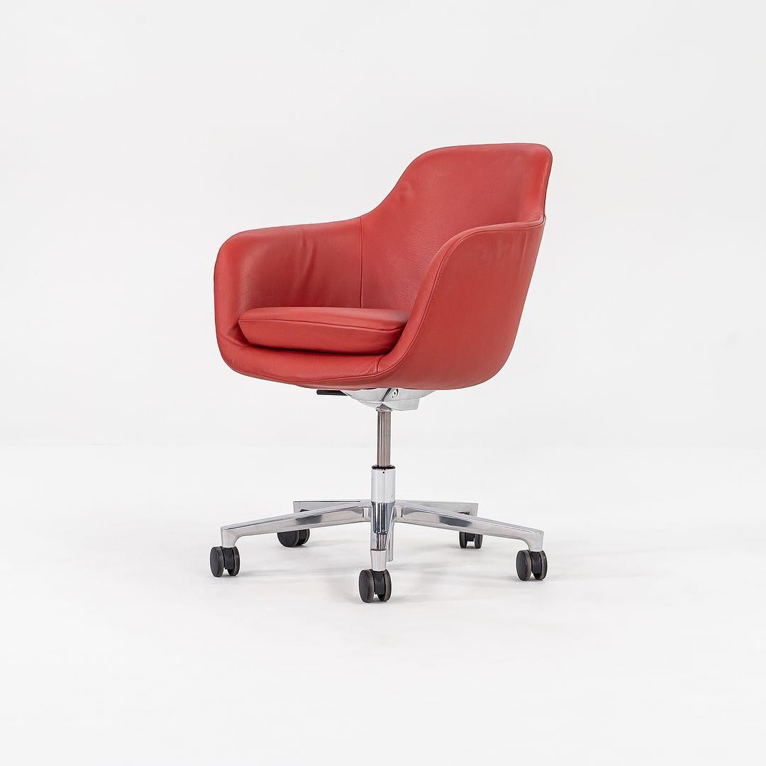 Aluminum 2016 Naoto Fukasawa for Geiger Saiba Mid Back Desk Chairs w/ Pneumatic Lift For Sale