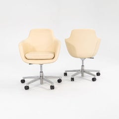 2016 Naoto Fukasawa for Geiger Saiba Mid-Back Desk Chairs with Pneumatic Lift