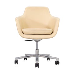 2016 Naoto Fukasawa for Geiger Saiba Mid-Back Desk Chairs with Pneumatic Lift
