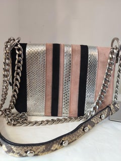 2016 Prada "2016ss Must Have" python multicoloured shoulder bag