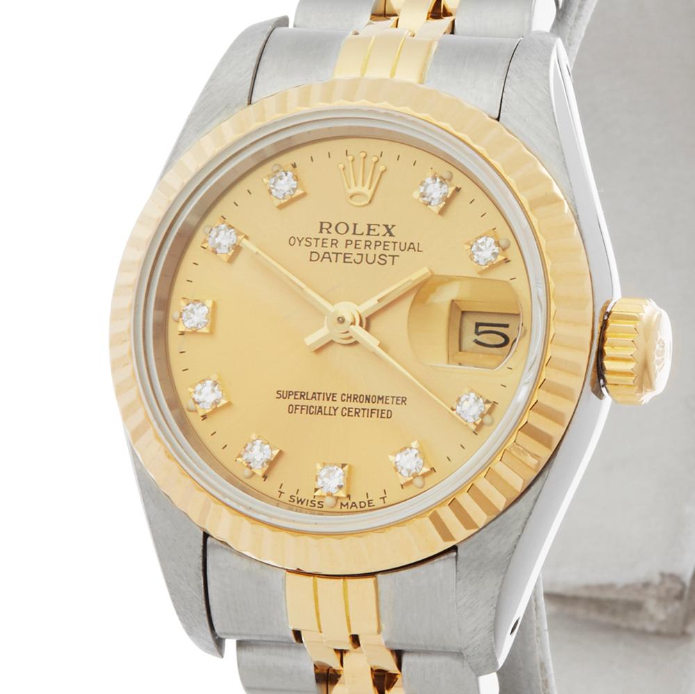 2016 Rolex Datejust Steel and Yellow Gold 16233 Wristwatch 3