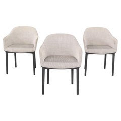 2016 Ronan & Erwan Bouroullec Vitra Softshell Dining Chair, Fabric (3x)