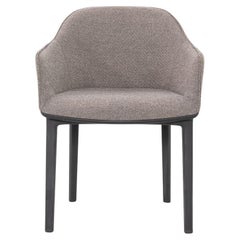 2016 Ronan & Erwan Bouroullec Vitra Softshell Dining Chair, Grey Fabric (14x)