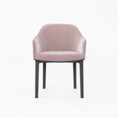 2016 Set of 4 Ronan & Erwan Bouroullec Dining Chairs in Purple Fabric