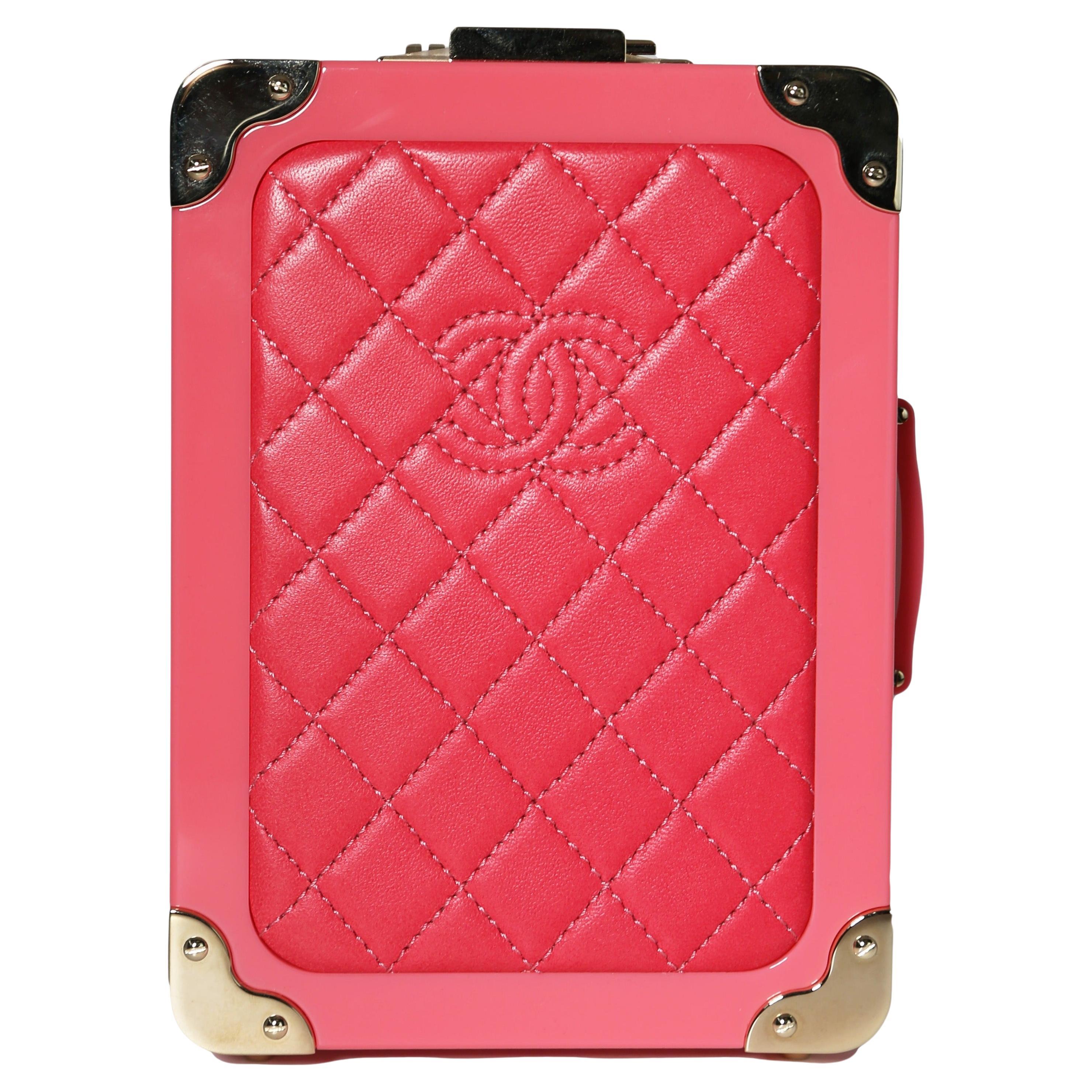 2016 SS Trolley Pink Minaudiere Plexiglass