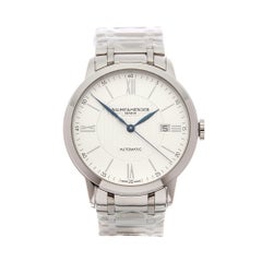 2017 Baume & Mercier Classima Stainless Steel M0A10215 Wristwatch