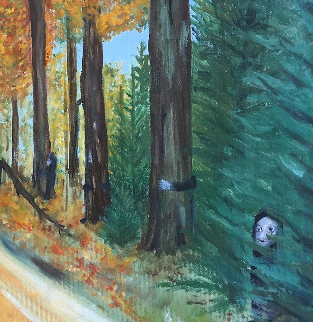 Autre 2017, Bente Orum, A trip in the Woods, Walking in the Woods est Lovely... et pourtant... en vente