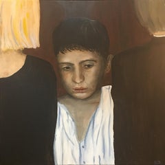 2017, Bente Ørum Painting, Loneliness