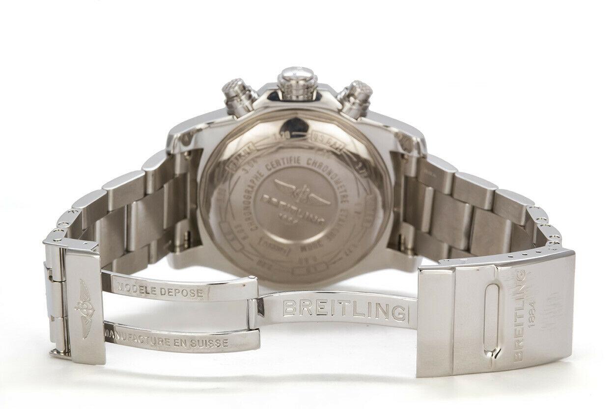 2017 Breitling Stainless Steel Avenger II Automatic Watch A13381 In Excellent Condition In Tustin, CA