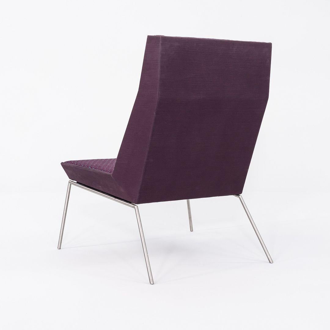 2017 Brian Graham für Martin Brattrud Inc. Klappbare Loungesessel in Architex Lotto (21. Jahrhundert und zeitgenössisch) im Angebot