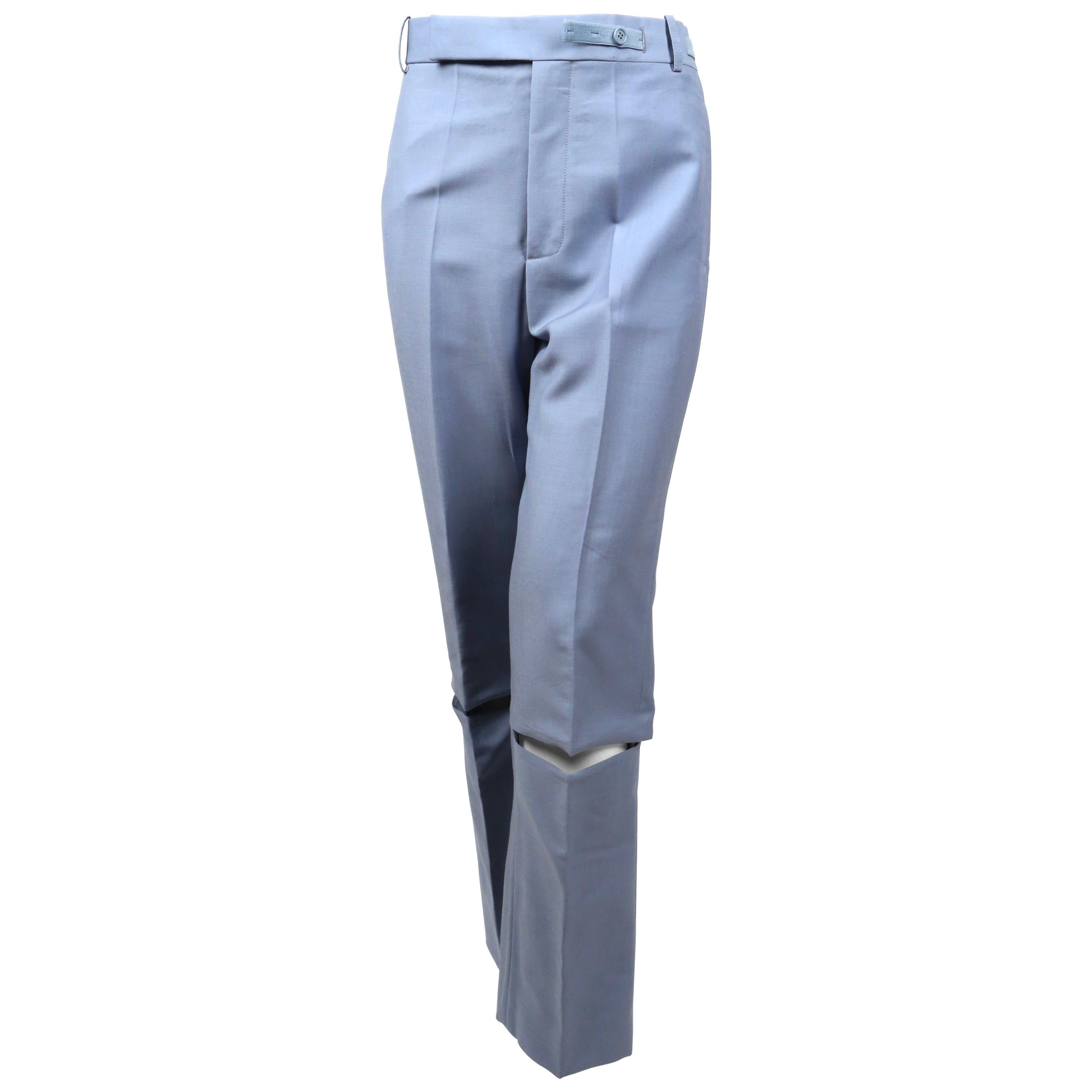 Celine Phoeve Philo Wool Lether Trouser smcint.com