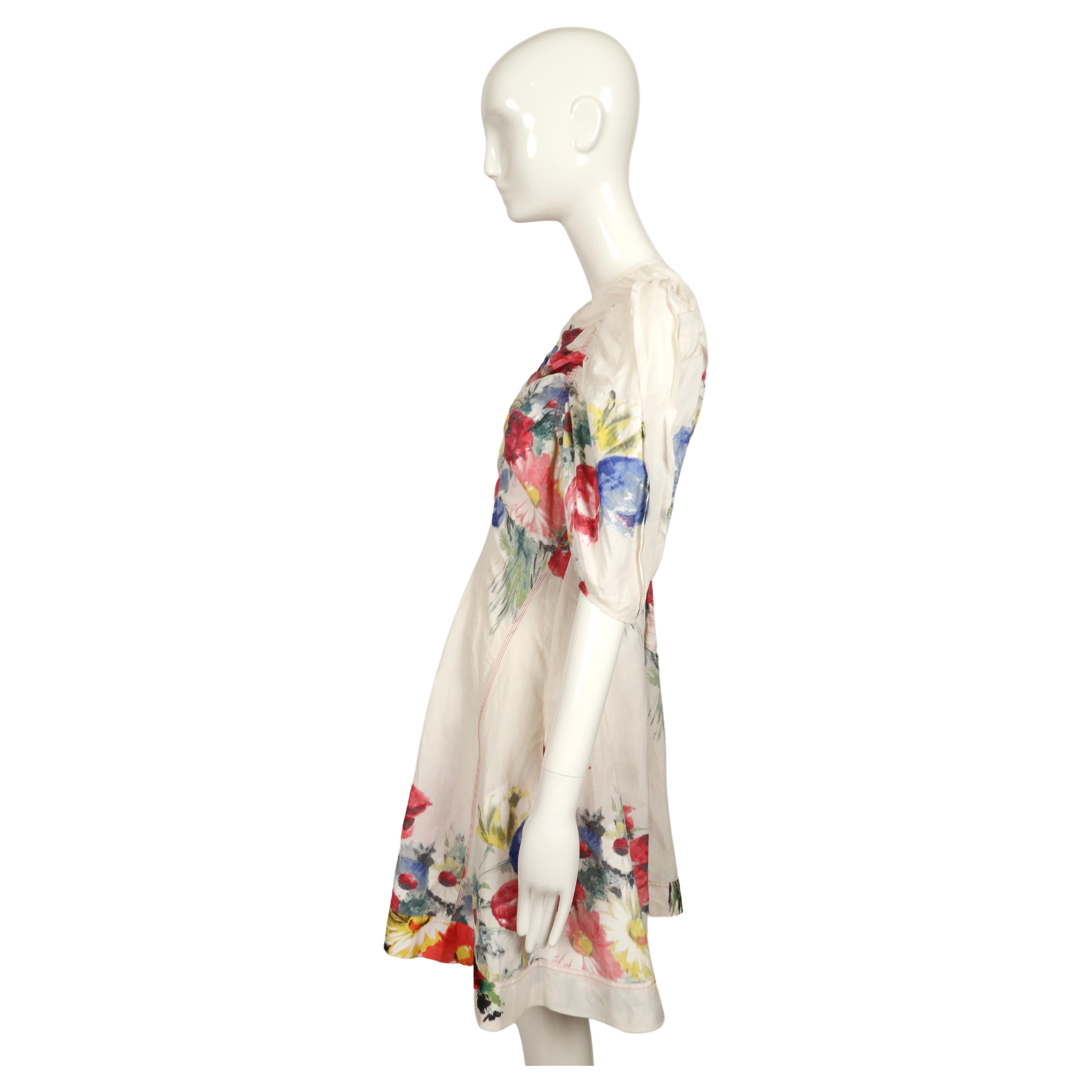 2017 Celine By Phoebe Philo floral jumpsuit dress For Sale 3