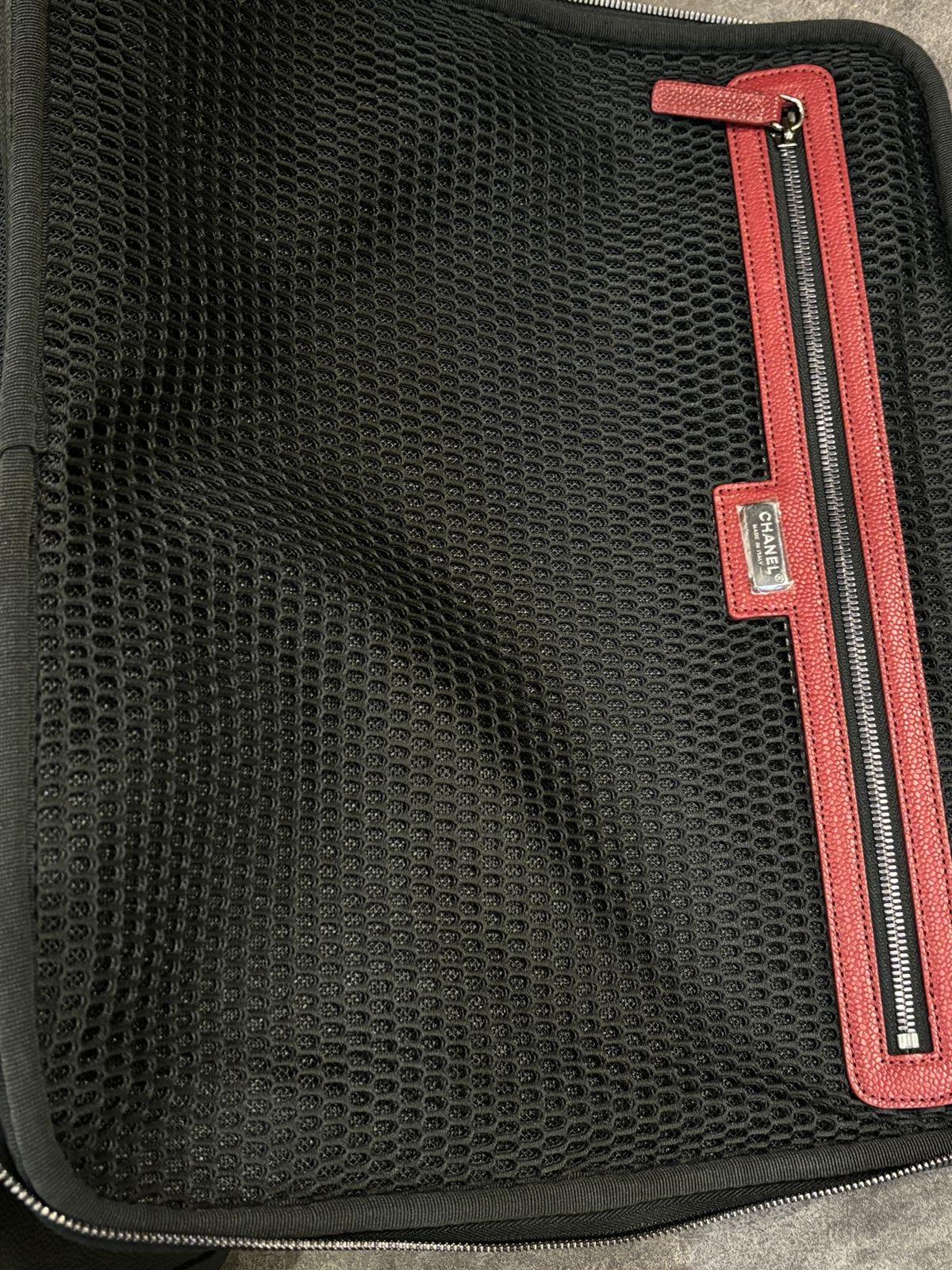 2017 Chanel Black Caviar Quilted Cabin Rolling Luggage For Sale 1