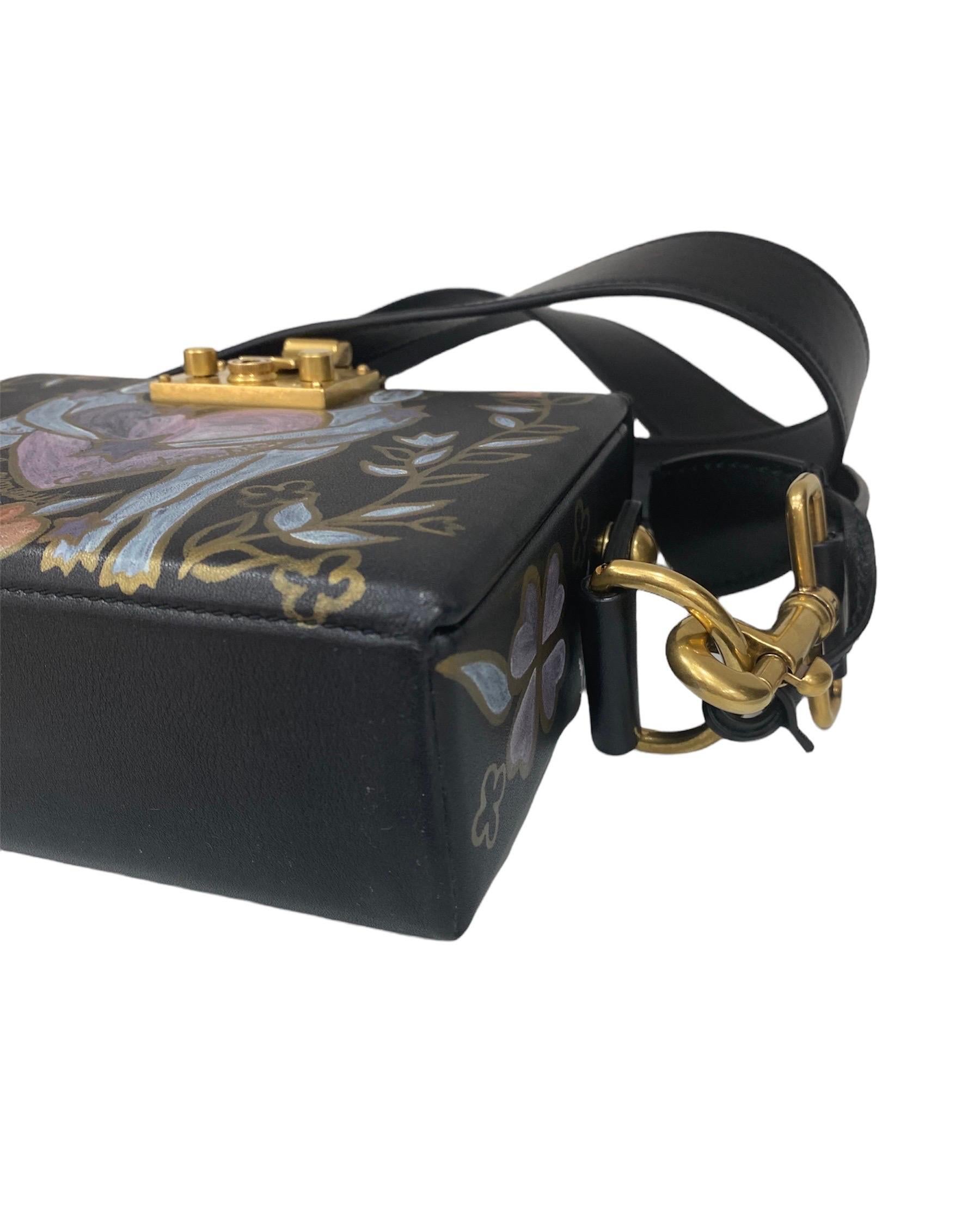 2017 Dior LockBox Zodiac Limited Edition Shoulder Bag For Sale 3