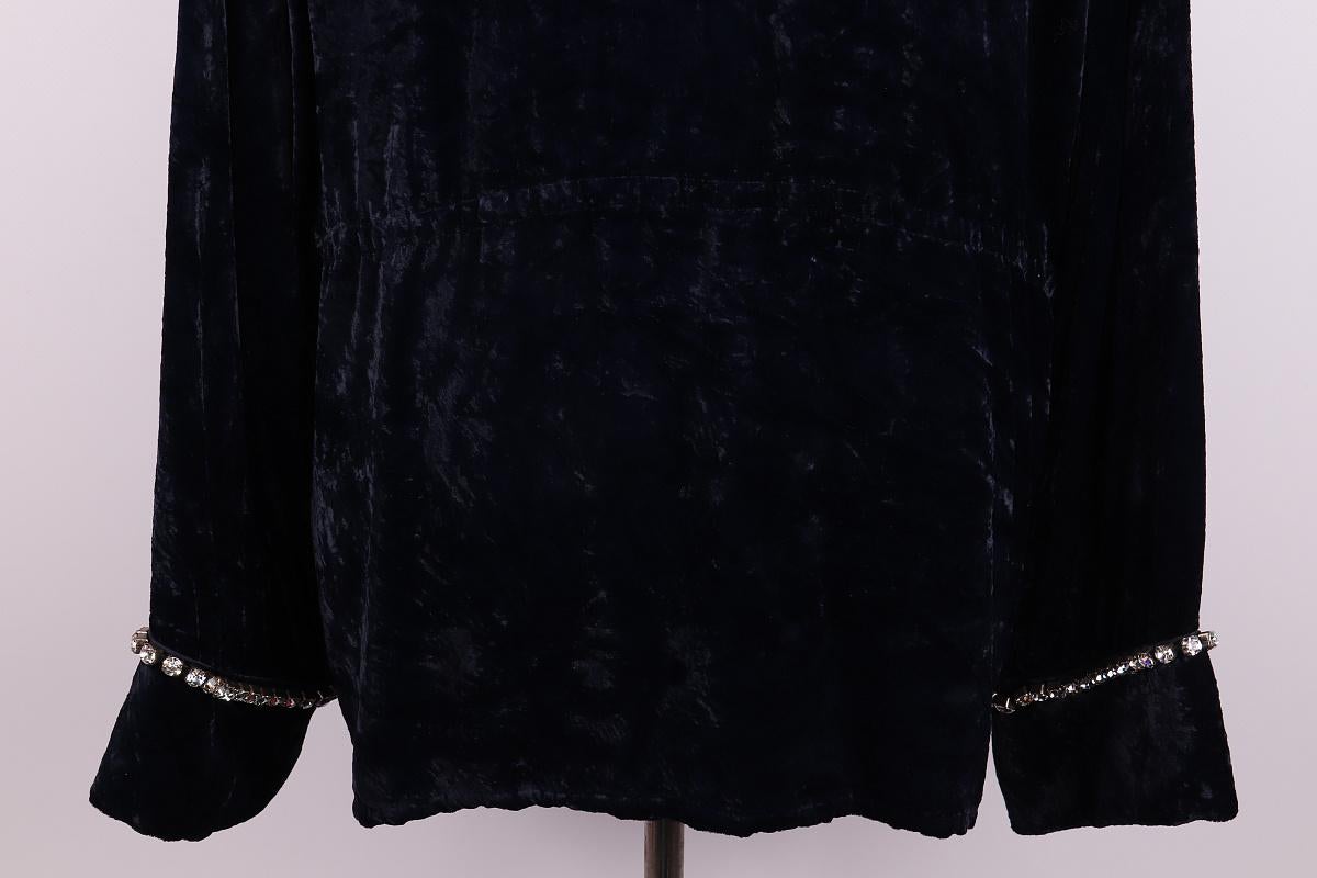 2017 Gucci - Veste en velours ajustée en vente 3