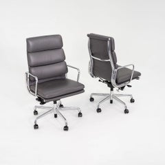 2017 Herman Miller Eames Soft Pad Executive Desk Chair with Pneumatic Base