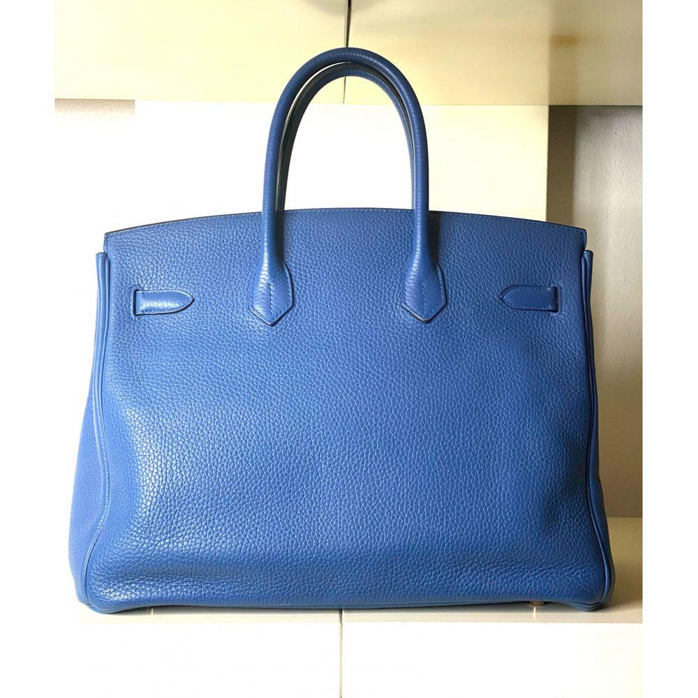 Blue 2017 Hermès Birkin 35 Agathe blue