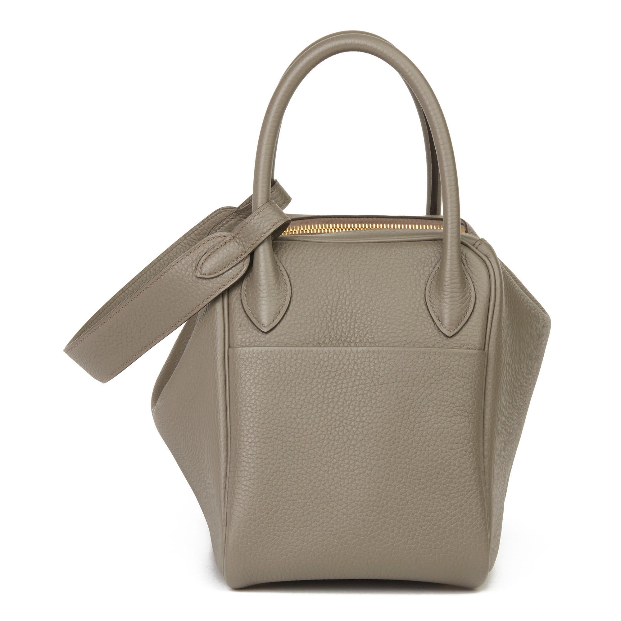 hermes mini lindy etain