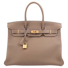2017 Hermès Étoupe Togo Retourne Birkin 35 GHW