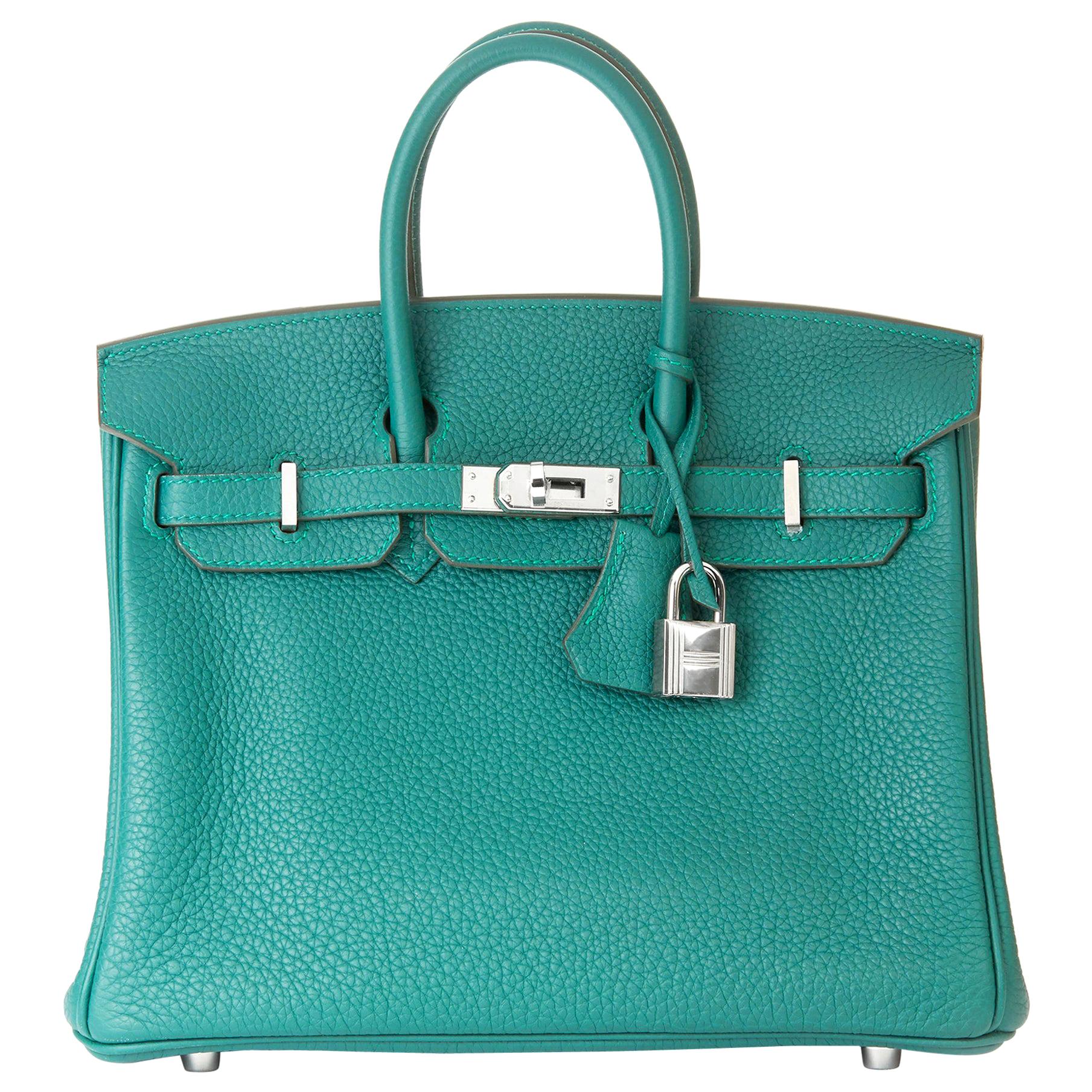 2017 Hermès Malachite Togo Leather Birkin 25cm