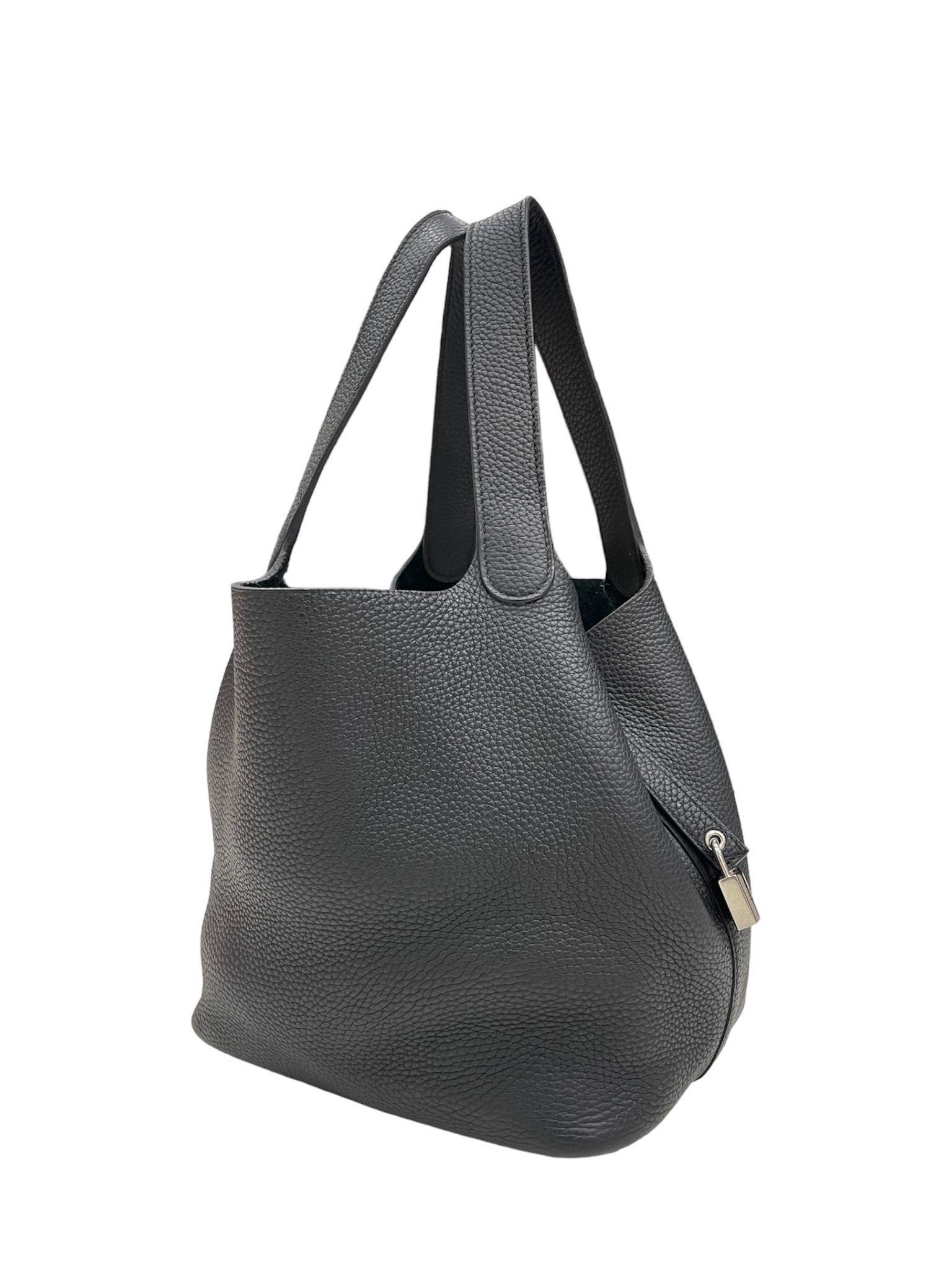 Women's 2017 Hermès Picotin Lock 22 Clemence Leather Top Handle Bag