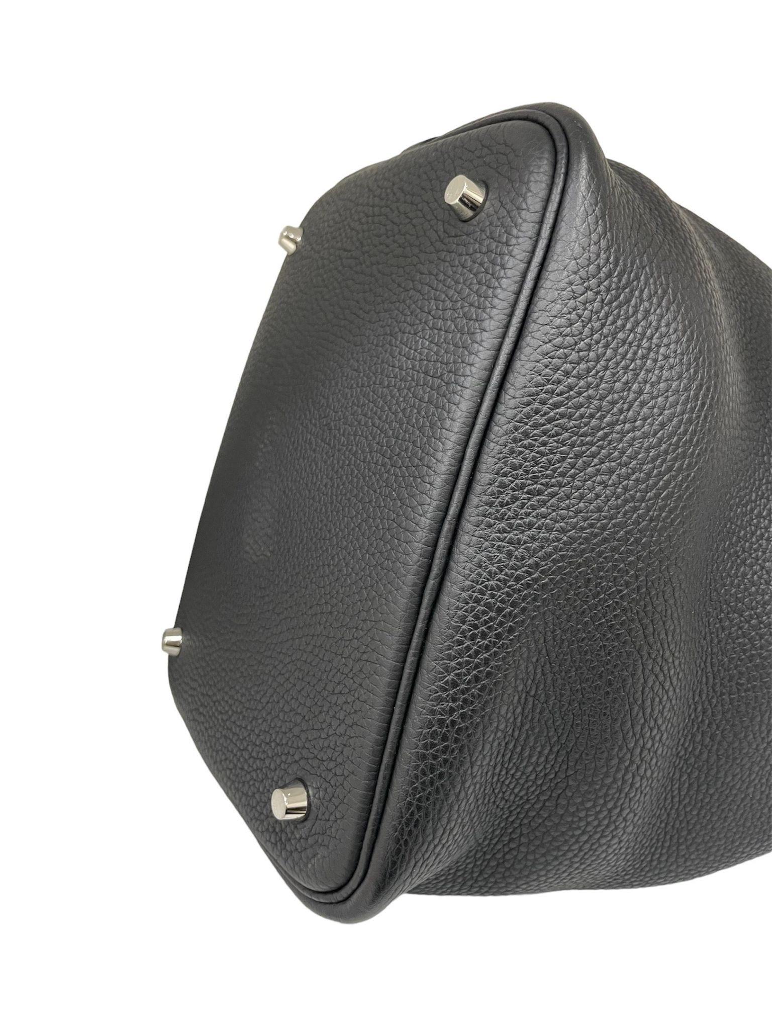 2017 Hermès Picotin Lock 22 Clemence Leather Top Handle Bag 5