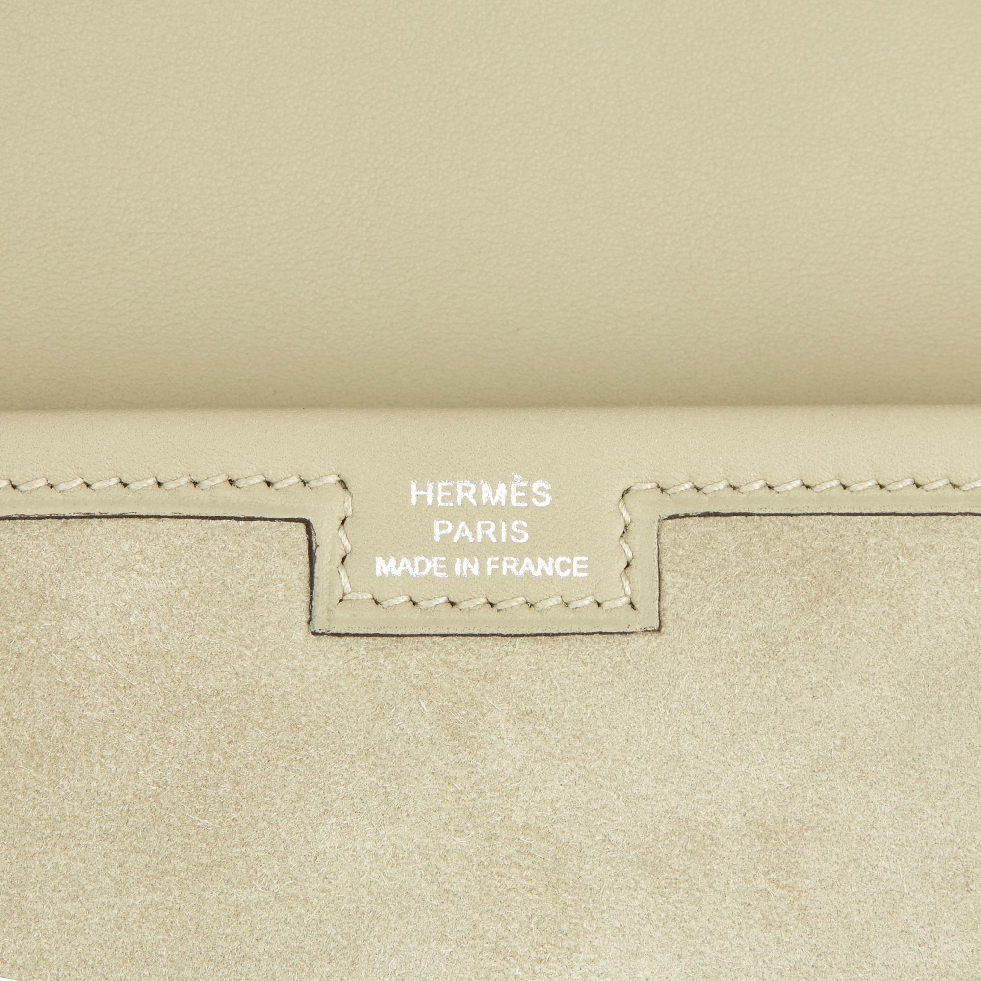 2017 Hermès Suage Swift Leather & Veau Doblis Jige Elan 29 1