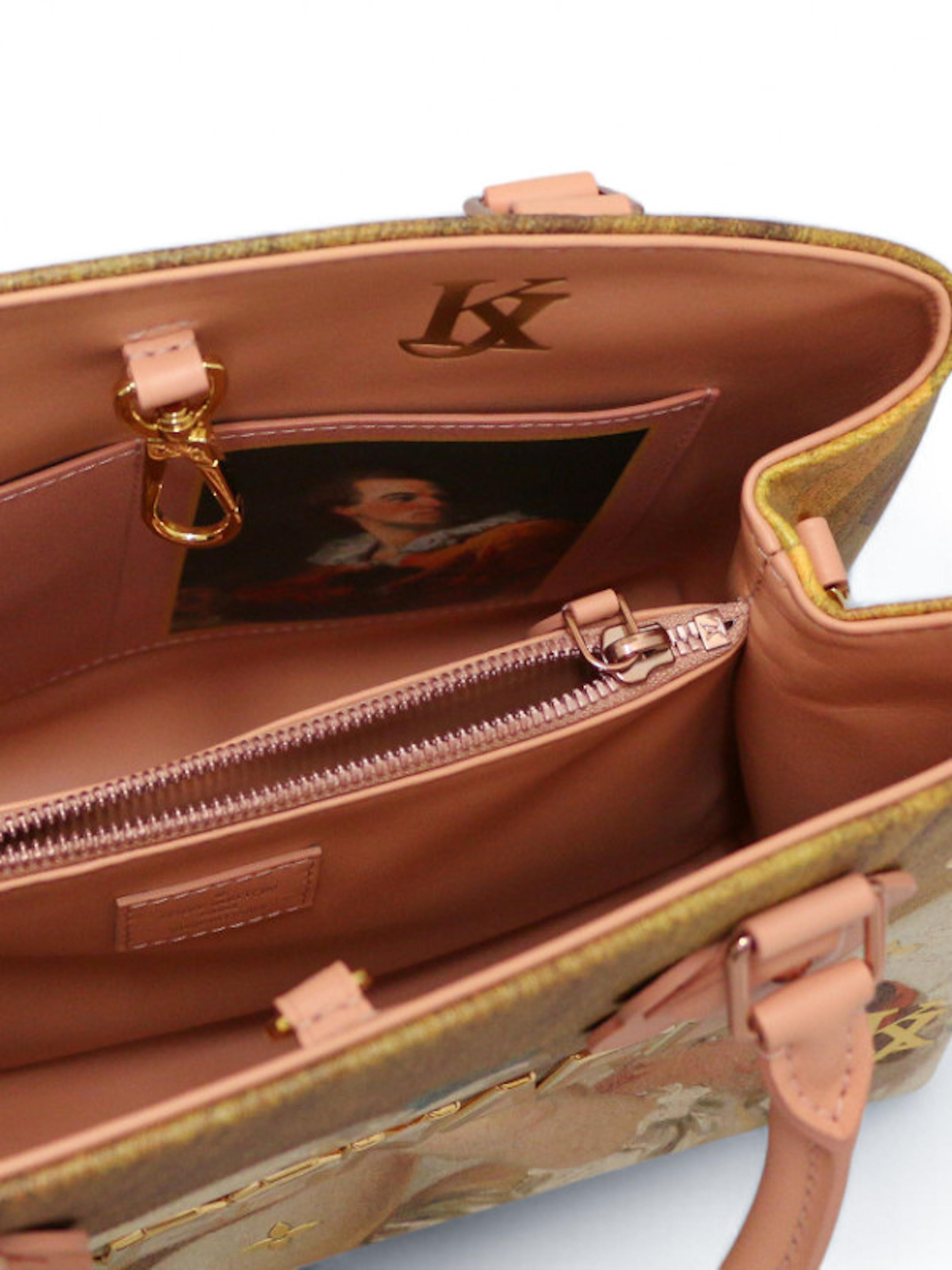 2017 Limited Edition Louis Vuitton x Jeff Koons Montaigne bag 8