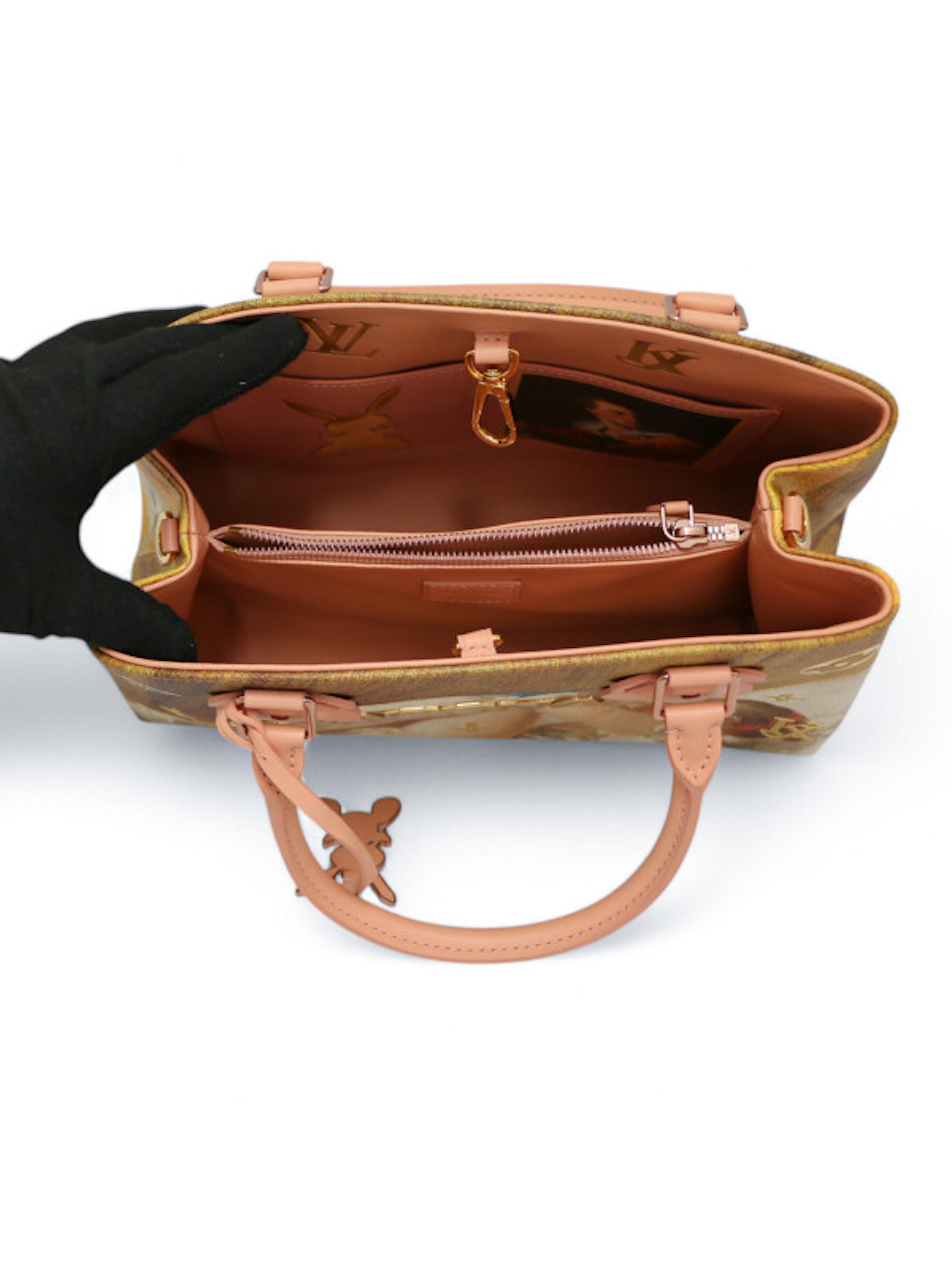 2017 Limited Edition Louis Vuitton x Jeff Koons Montaigne bag 3