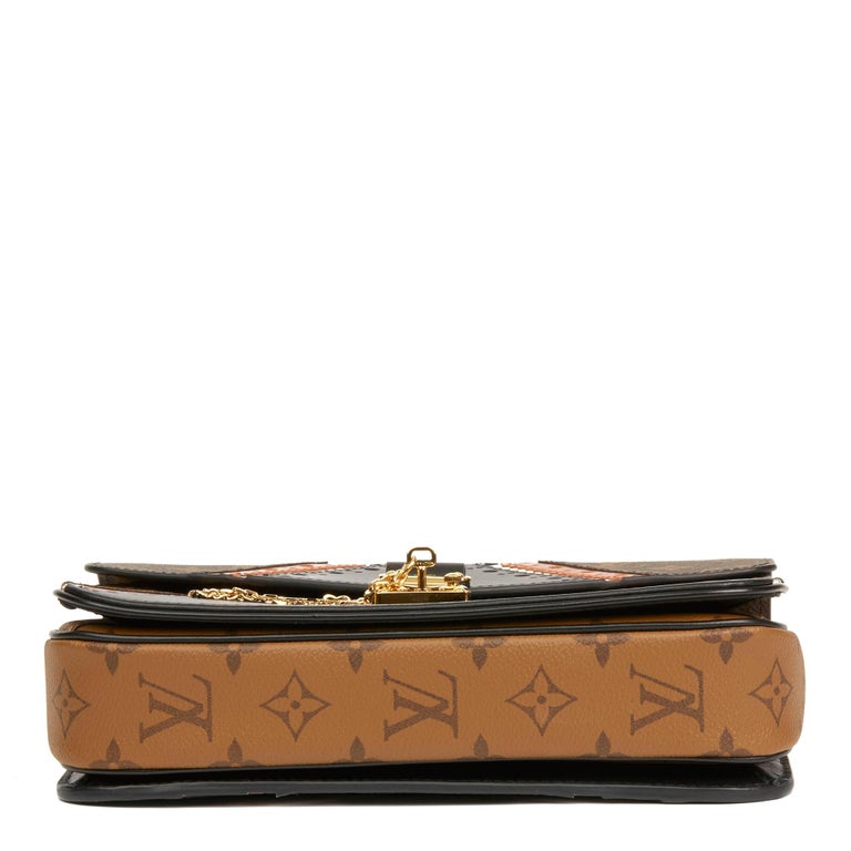 Louis Vuitton Pochette Metis Brown Patent leather ref.107331