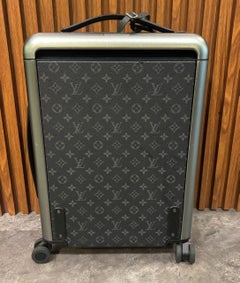 2017 Louis Vuitton Monogram Eclipse Horizon 55 Rolling Luggage
