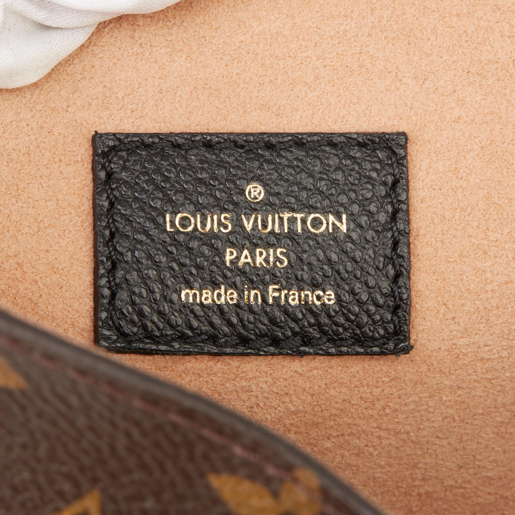 2017 Louis Vuittton Monogram Coated Canvas & Black Calfskin Leather Flandrin 5
