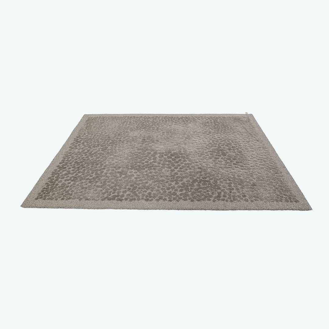 2017 Maja Johansson Starander für Kasthall #50 Pebbles Taupe Patina 803 5 x 7 Fuß (Moderne) im Angebot