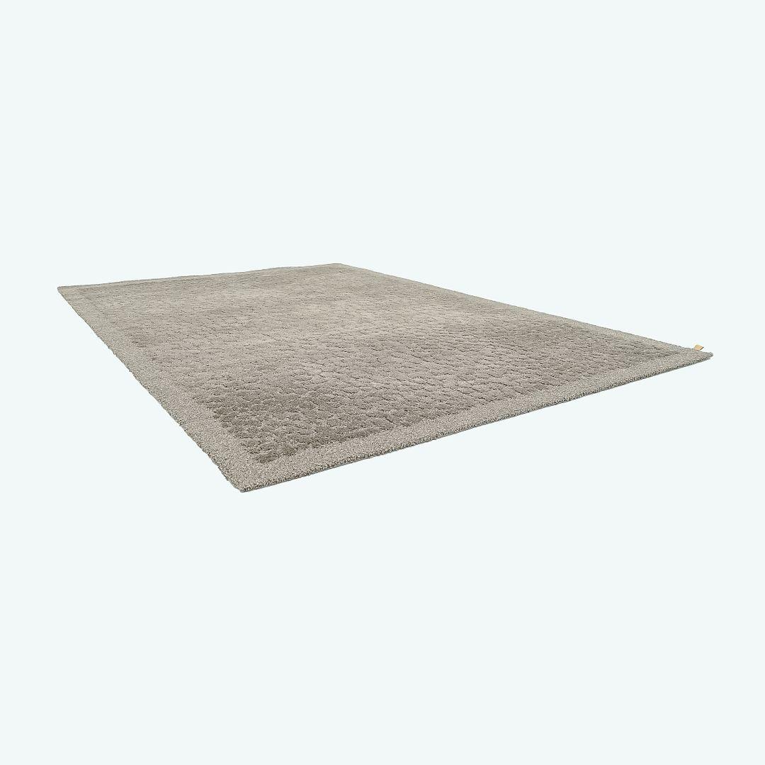 2017 Maja Johansson Starander für Kasthall #50 Pebbles Taupe Patina 803 5 x 7 Fuß (Schwedisch) im Angebot