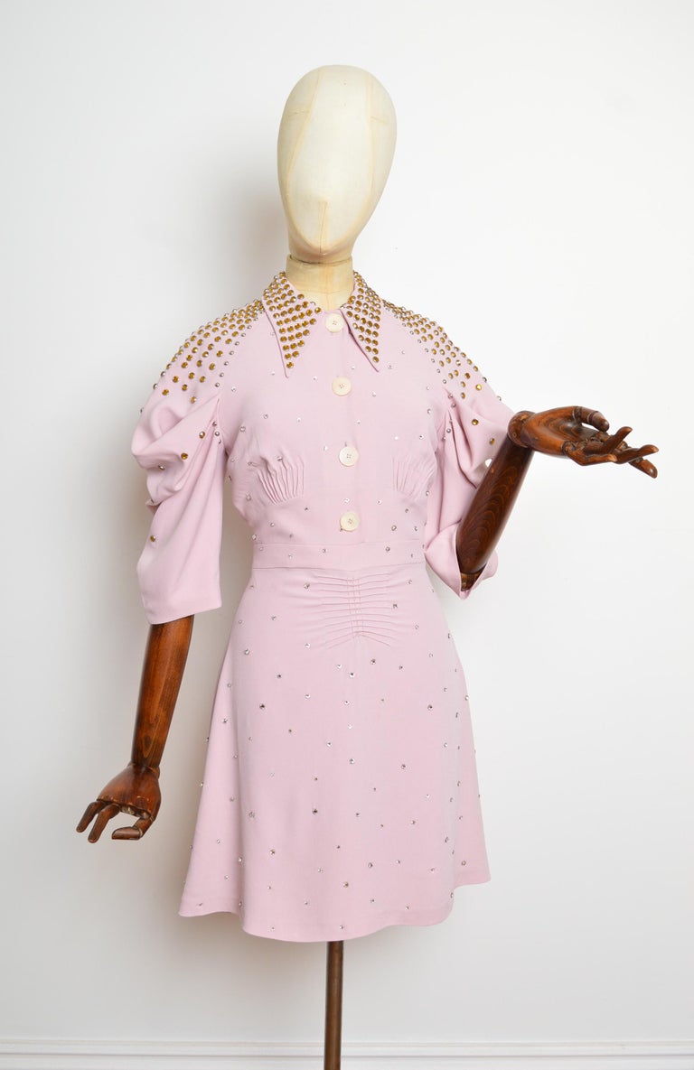 miu miu dress pink Silk mini size 36 IT in Silk Graphic stripes give this short dress a crisp Miu Miu Satin Reverse Bow
