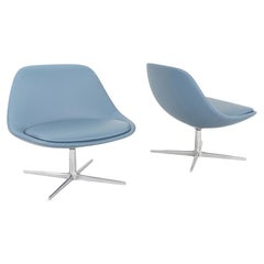 2017 Noe Duchaufour-Lawrance für Bernhardt Design Chiara Lounge Chair aus Vinyl