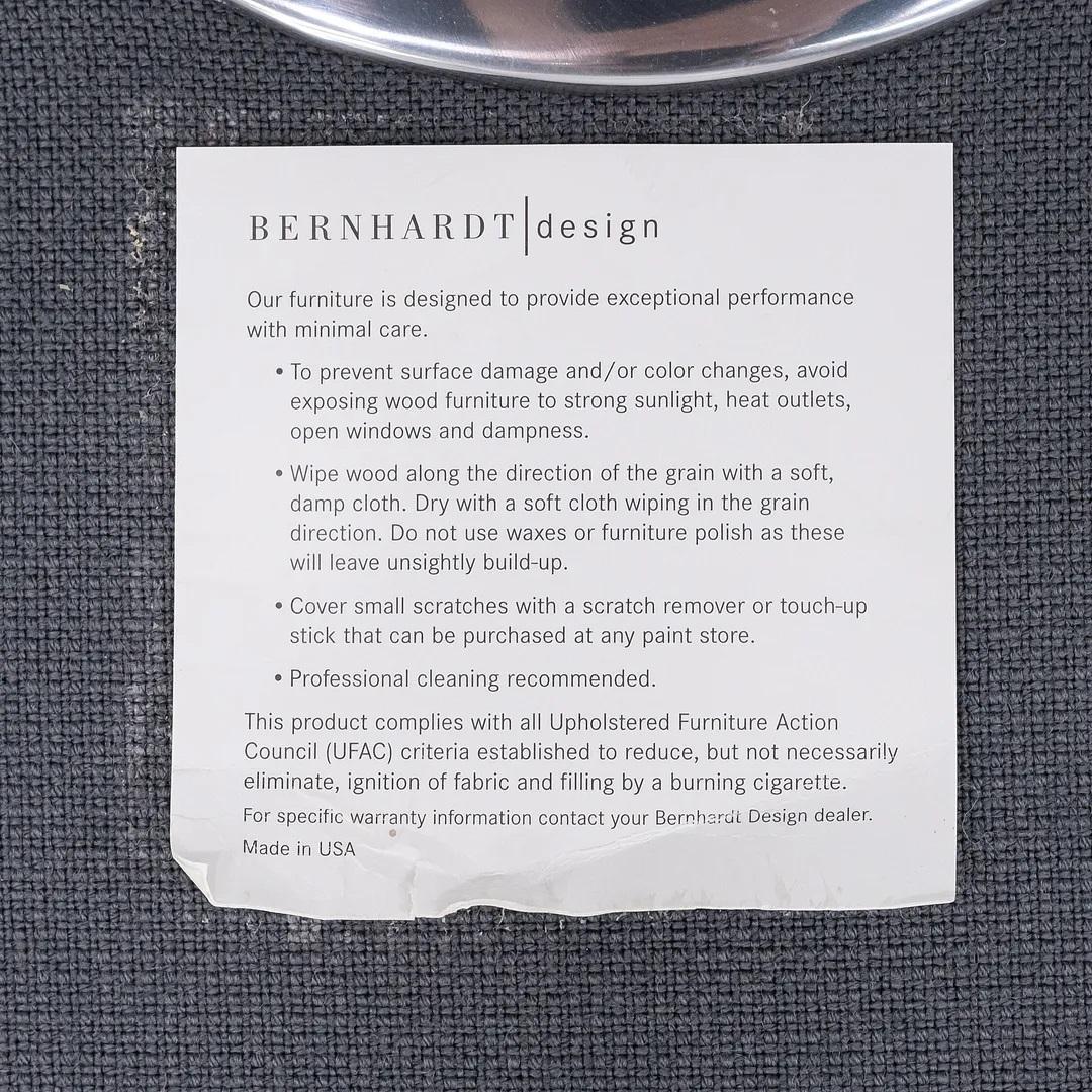 2017 Noe Duchaufour-Lawrance für Bernhardt Design Chiara Loungesessel Grau im Angebot 5